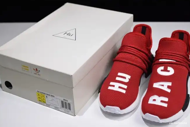mens red NMD RACE PW BB0616 HUMAN 